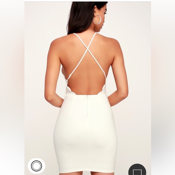 Lulus mini white dress - Picture 4 of 4